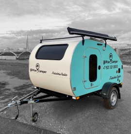 Trailer-drop, Turquoise